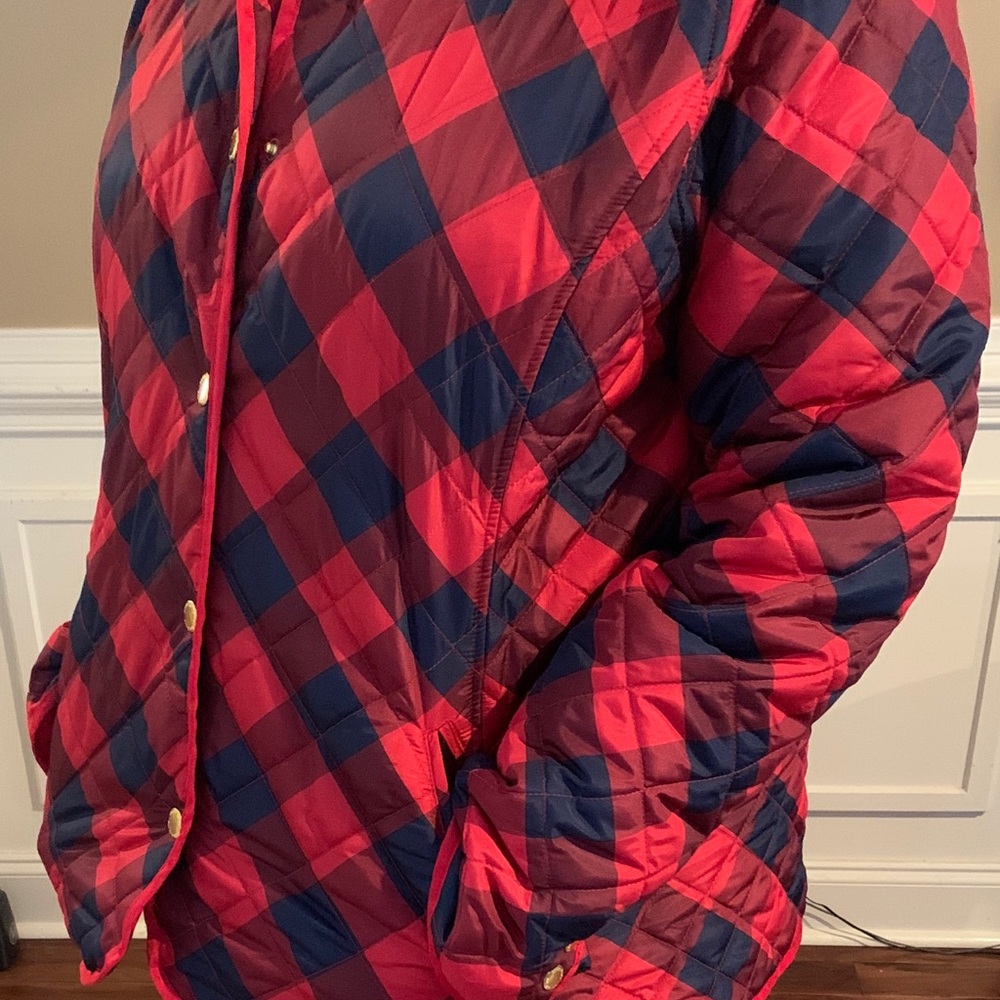 Crown & ivy quilted jacket